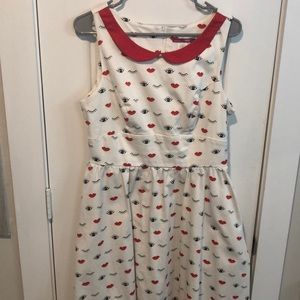 ModCloth dress with pockets! Worn twice!